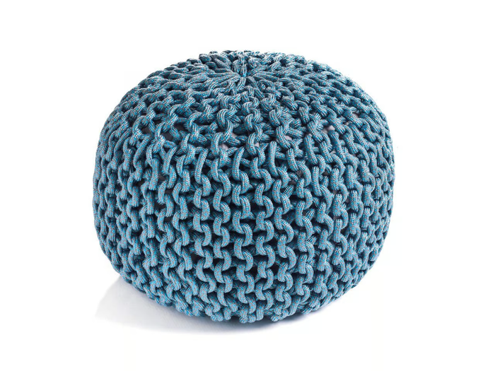 ALYSSA - Round nautical rope pouf _ SITAP Carpet Couture Italia